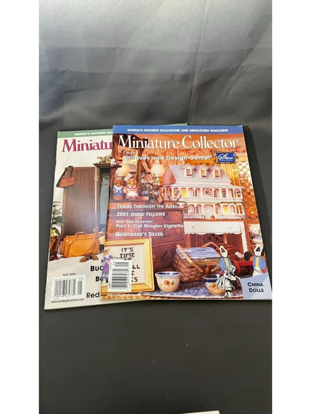 Vintage Dollhouse Magazines Lot: Nutshell News Miniatures & More